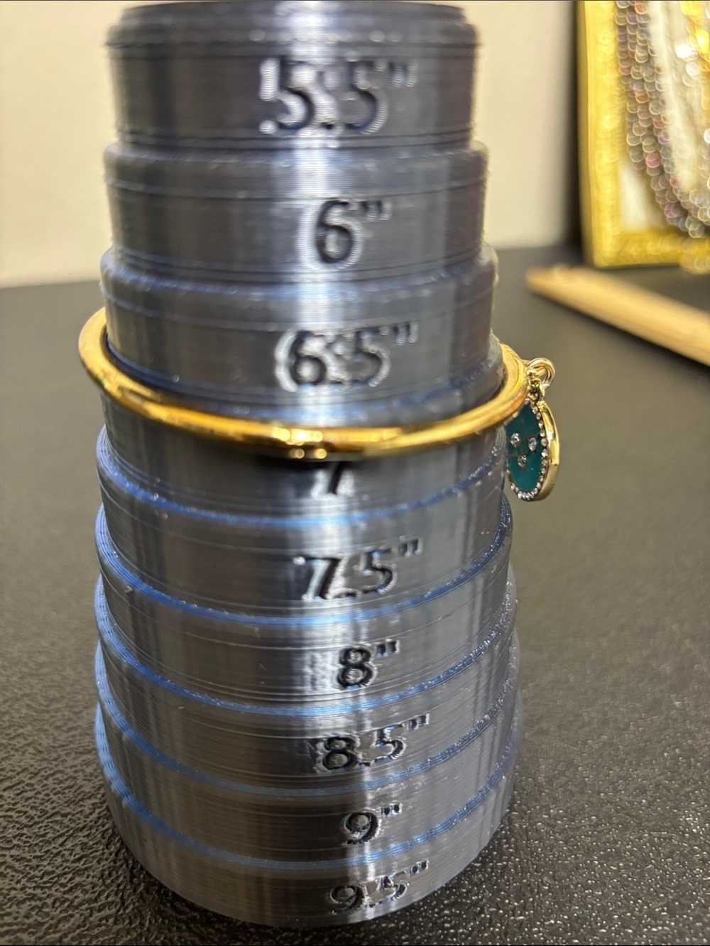 kate spade Virgo She’s Pretty Major Gold Bangle Bracelet Horoscope Charm - Picture 9 of 9